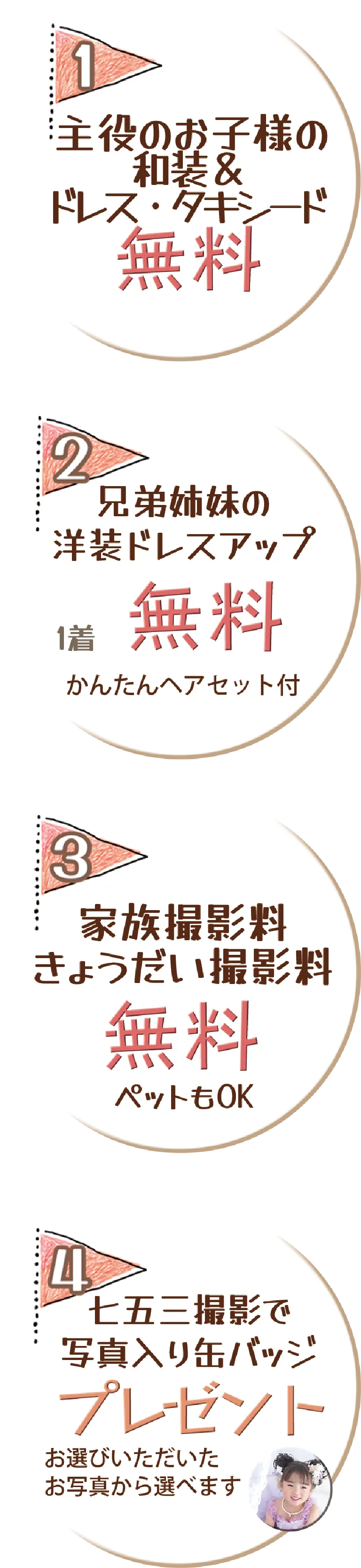 七五三撮影「本番」キャンペーン